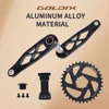GOLDIX マウンテン自転車 BSA 24 ミリメートルクランクセット 165 170 175 ミリメートル R-SPEC トレイル中空バイククランクスピンドル DH AM XC シマノ SRAM 5