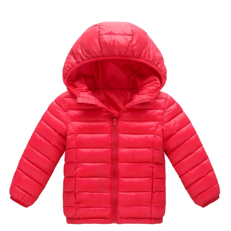 Autumn Winter Kids Down Jackets For Girls Children Clothes Warm Coats For Boys Toddler Girls Outerwear Clothes 2-12 Years