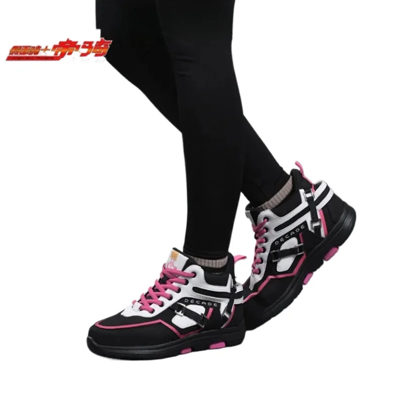 Genuine Kamen Rider Emperor Impression Sports Shoes Decade Mid Top Casual Shoes Gifts