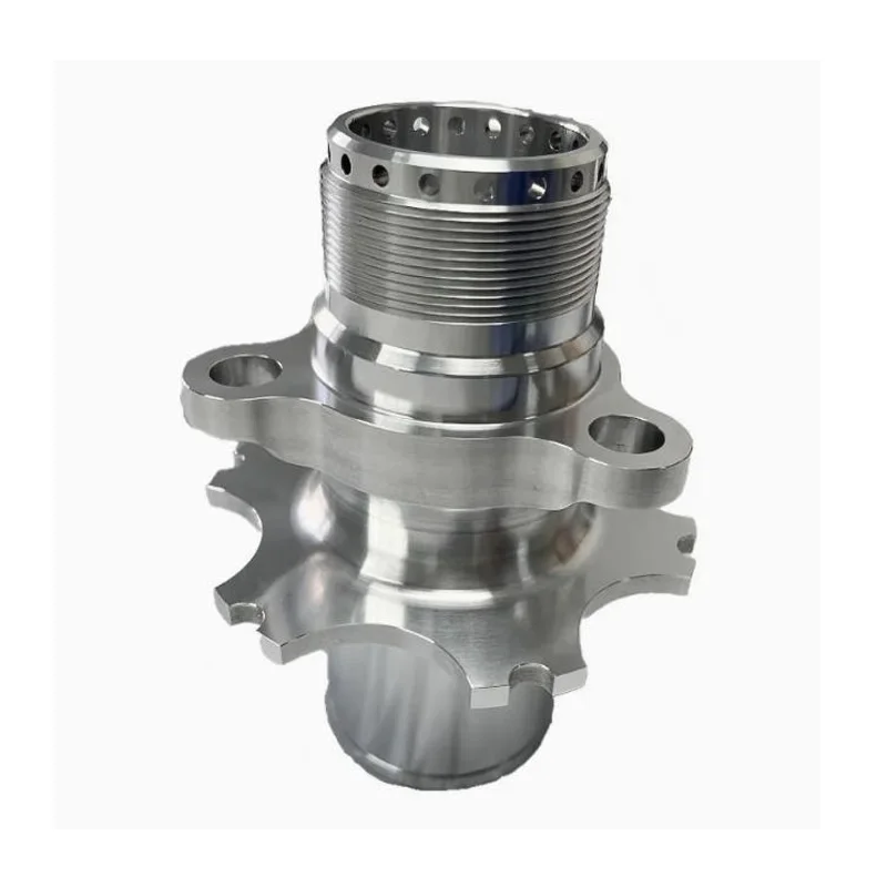 

Aluminum Alloy CNC Turned Axle Hub Polished Surface Custom Machined Parts for Racing & Modified Vehicles