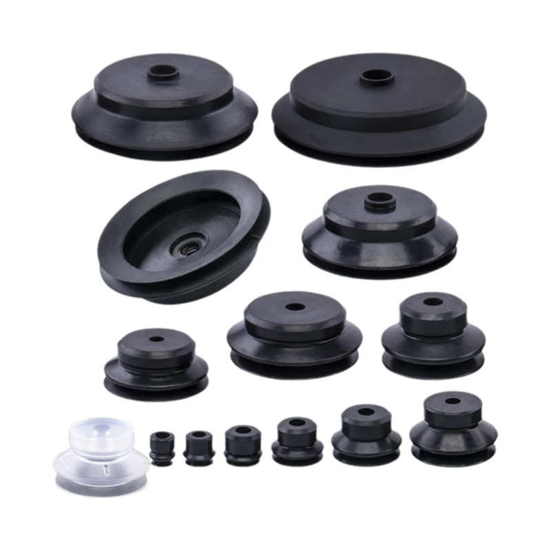 Pneumatic accessories with strong suction cups made of imported silicone material PB Series PB-04S 06S 15S vacuum suction cup