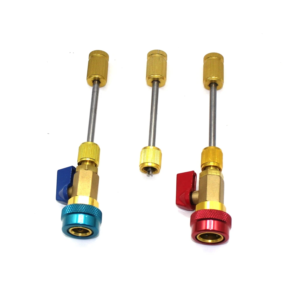 

Air Conditioning Valve Core Quick Remover Installer High Low Pressure Repair ToolR134a R12 Car