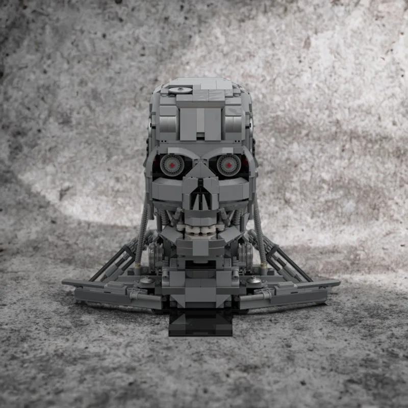 

798PCS MOC Terminatorsad 2 T-800 Endoskeletonsad Building Blocks Set, Exquisite Detail Reproduction Start Your Sci-Fi Adventure!