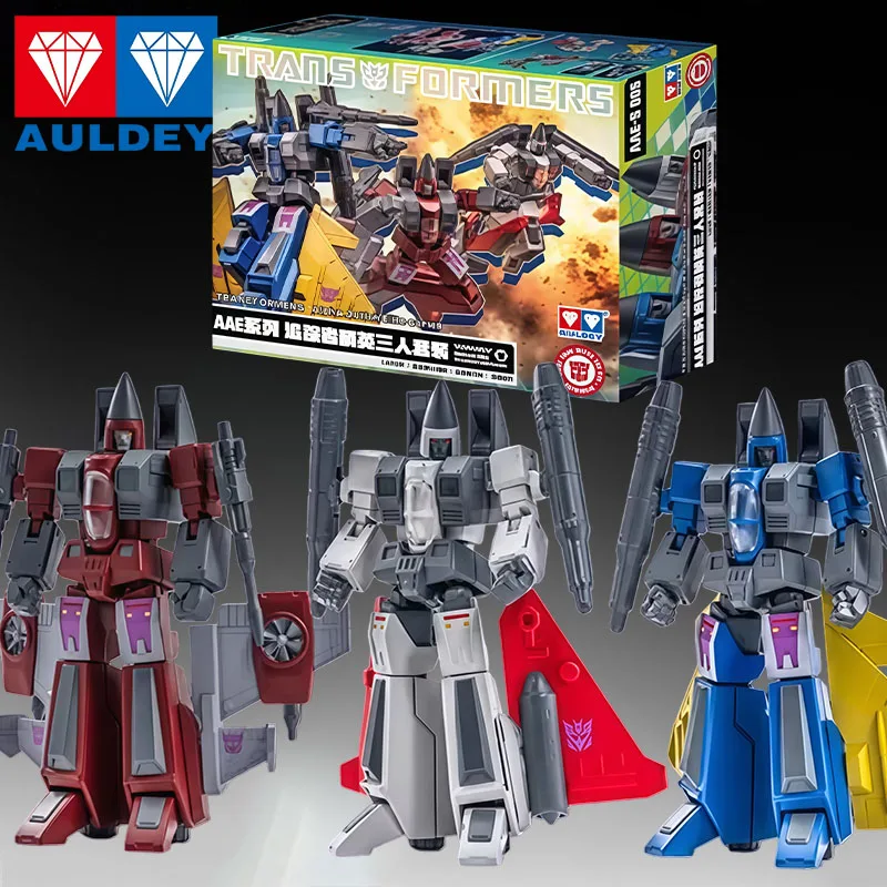 AULDEY Original AAE Decepticon Raid Legion Mirror Sound Wave Anime Action Figures Toys for Boys Christmas Gift Collectible Model view 5