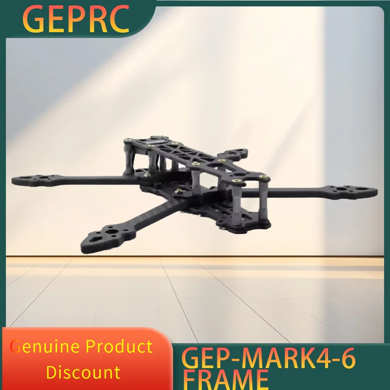 

GEPRC GEP-Mark4 Frame 260mm FPV Racing Drone Frame Freestyle X Quadcopter 5mm Arm GEP 6" RC Drone