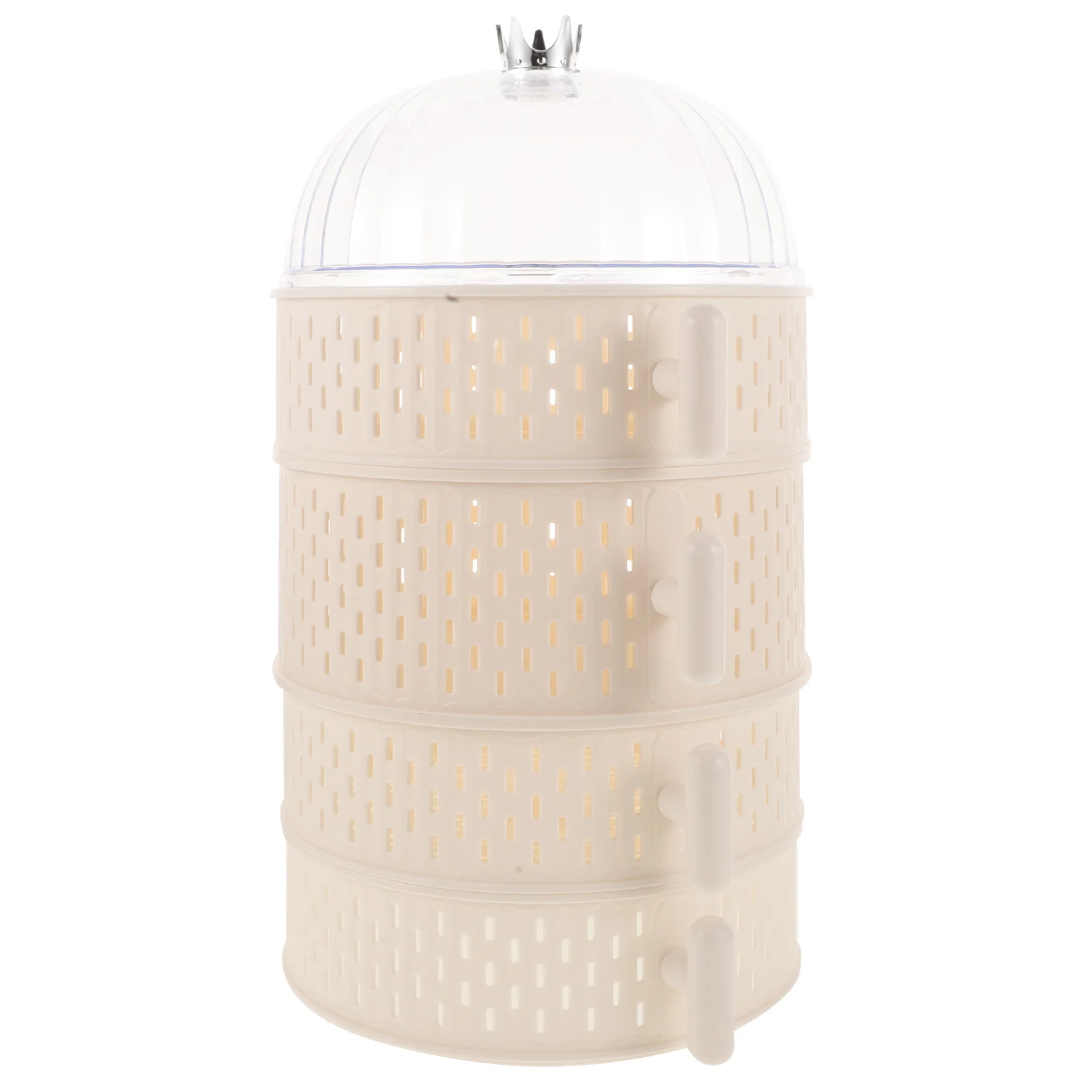 

5 шт. многослойные крышки для еды, термоизолированные пластиковые купольные чехлы для кухни, уличного кемпинга, овощной посуды для хранения, микроволновая печь