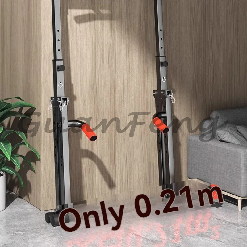 Floor-to-ceiling vertical hanging bar and horizontal bar indoor household pull-up rack