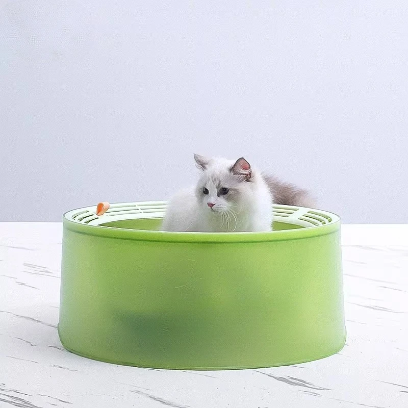 

Open-ended Self-Cleaning cat Litter Box Plastic Defecation cat Litter Box Training Sandbox Hiding Gato Accesorios Pet Products