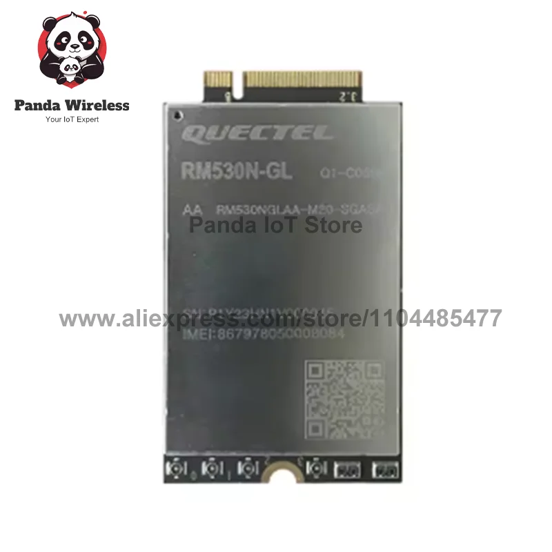 Free ship Quectel RM520NGLAA-M20-SGASA RM530NGLAA-M20-SGASA coverage Module High Speed for Sub-6 GHz M.2 Applications with kits