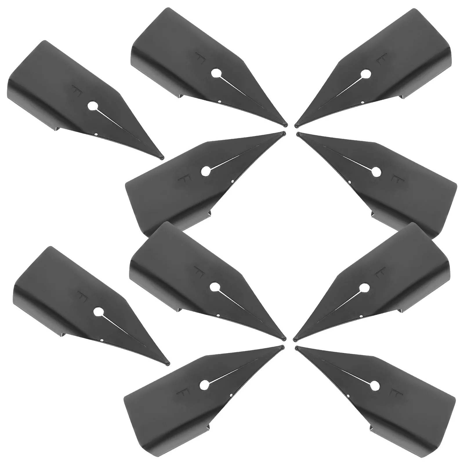 

Набор из 10 сменных перьев для перьевых ручек: гладкое письмо, каллиграфия, рисование, подписи, практика письма