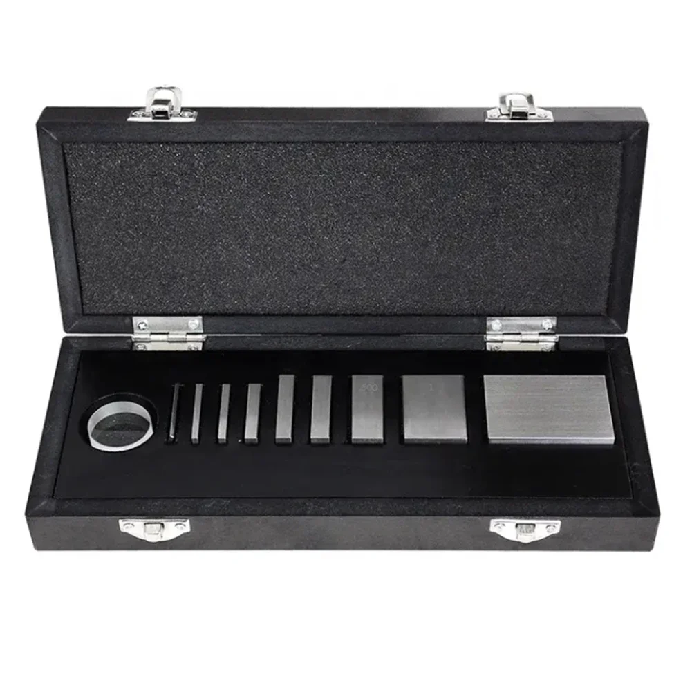 

9 Calibration Set Gage Blocks Optical N.I.S.T Traceable AS0 Optical Flat Micrometer Calibration Kit Extreme Tolerance Garde AS-0