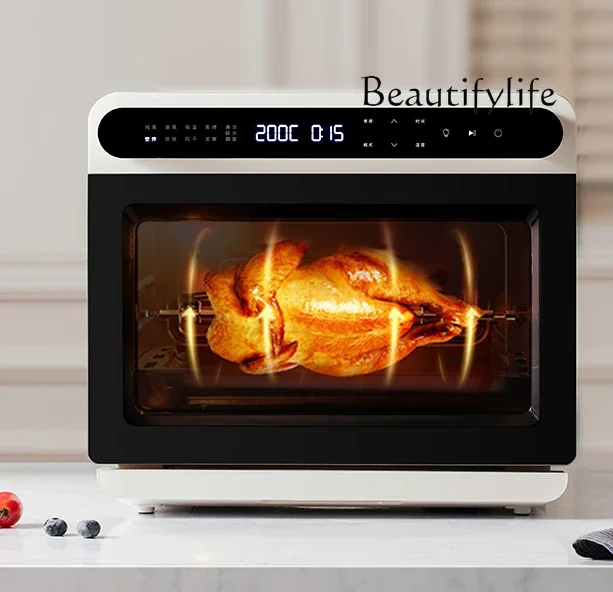 Steam oven household desktop steaming, frying, baking, electric oven air fryer all-in-one machine