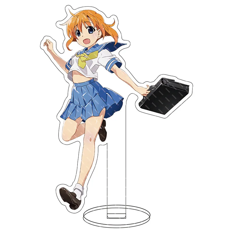 16CM Anime Game Figure Higurashi When They Cry‌ Ryugu Reina Sonozaki Mion Furude Rika Cos Acrylic Stand Ornaments Gifts view 5