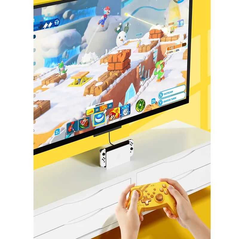 Pikachu Gamesir Gamepads PC لوحدة تحكم ألعاب نينتندو سويتش Nova Lite Control Bluetooth Hall عصا تحكم فعالة