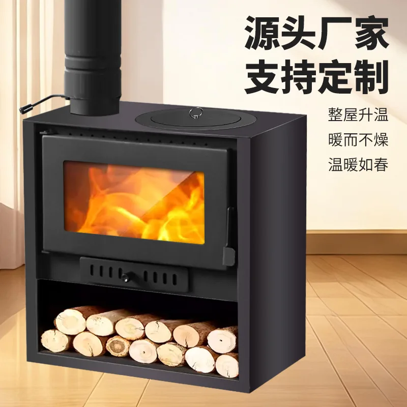 الحطب المنزلي والفحم مدفأة مزدوجة الغرض موقد تسخين سميك مدفأة حريق حقيقية الحطب الحطب فيلا B & B Ind #2