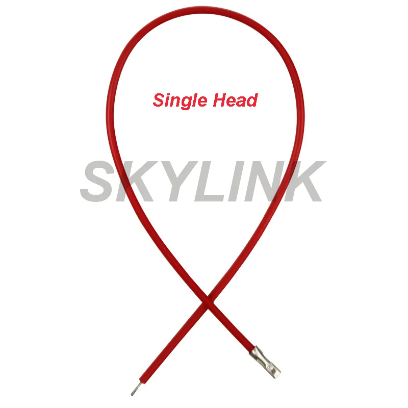 100pcs jst EH 2.5mm 2.54mm Connector Terminal Wire Electronic Cable Single/Double Head without housing 26AWG 10cm 15cm 20cm 30cm