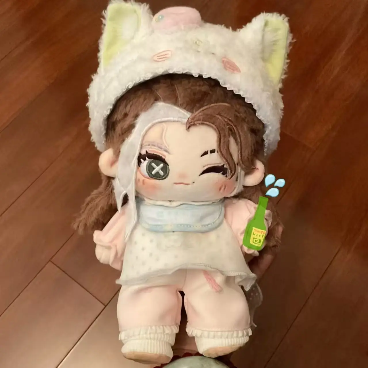 20CM Identity Ⅴ Demi Bourbon Attribute Outfit Plush Doll Toy Clothes Dress Up Doll Girl Birthday Gift Plush Pillow