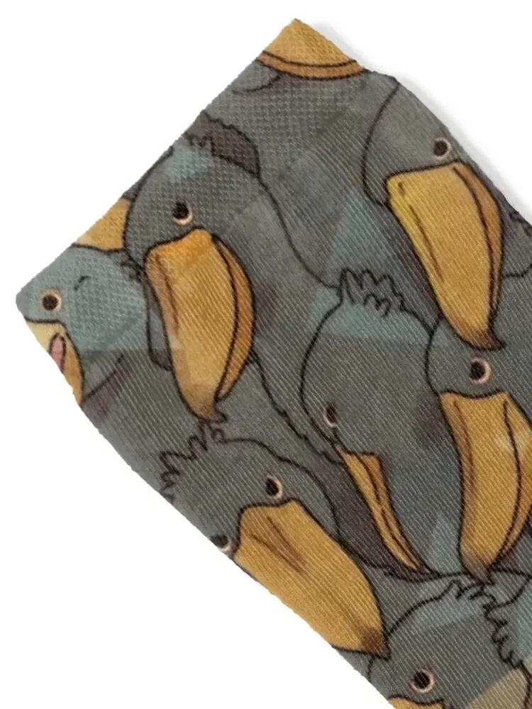 Shoebills All Over Print Socks hip hop luxe Lots cool Designer Man Socks Women's