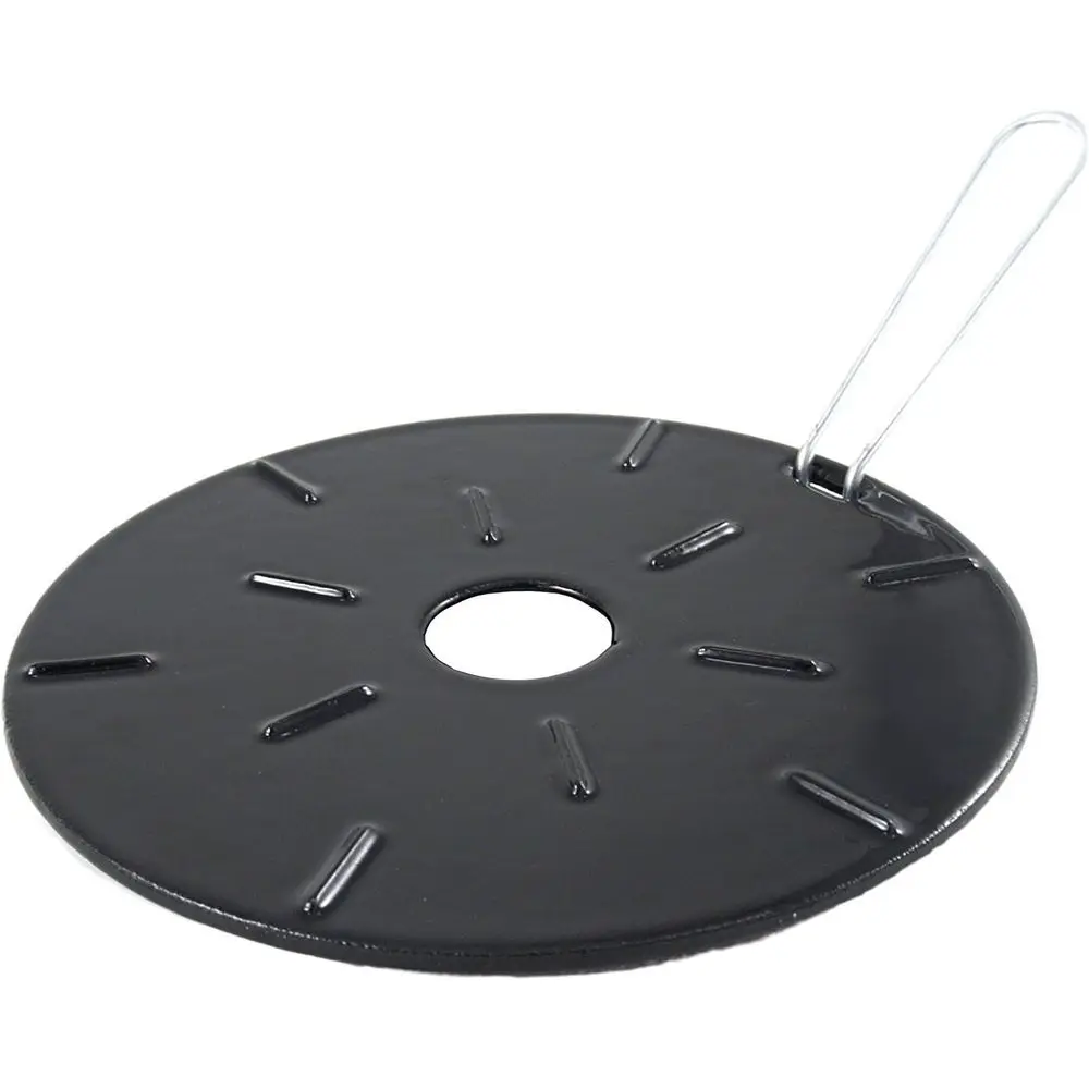

81mm Black Heat Diffuser, 4-Inch Diameter