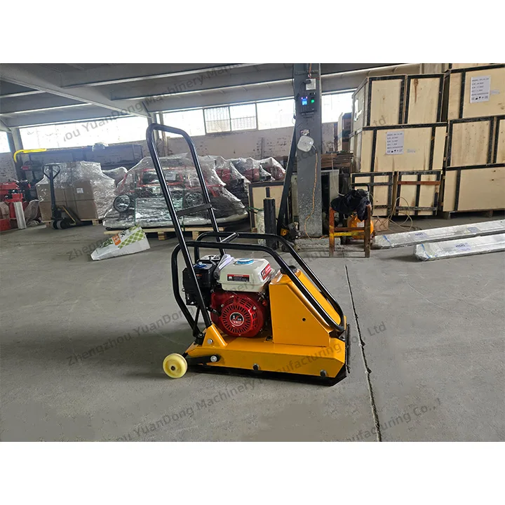 آلة تثبيت العبث لضاغط اللوحة الاهتزازية بالرمل أو الأرض المحمولة بقوة 5.5 حصان #1