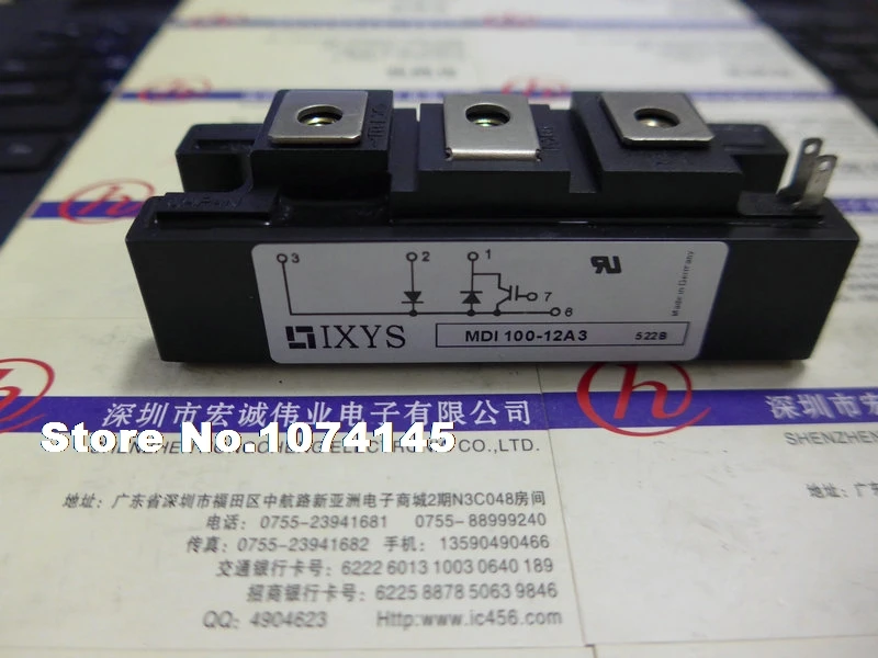 

MDI100-12A3 IGBT power module