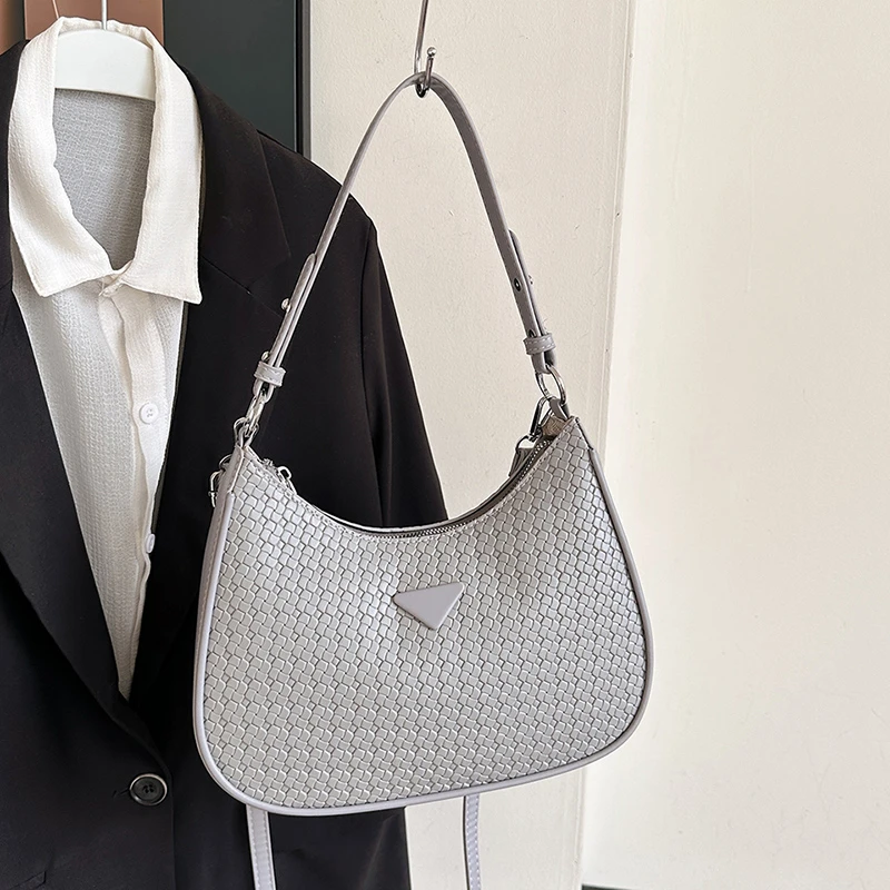 

Simple Casual Fashionable Messenger Bag Solid Color Crossbody Handbag For Women Large Capacity