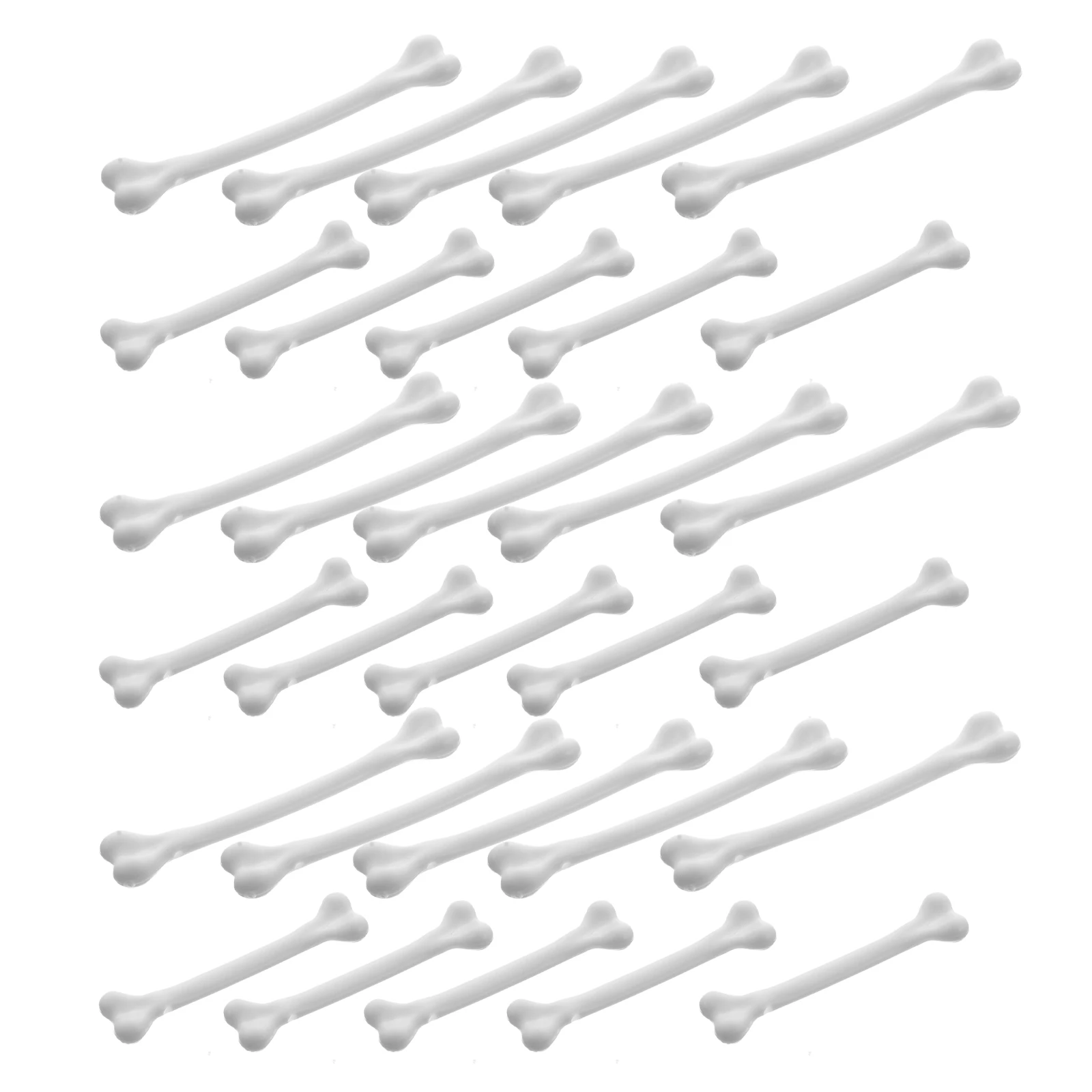 

50pcs Bone Cocktail Stirring Rods Halloween Party Decorations Mixing Sticks Bartender Tools Drink Accessories