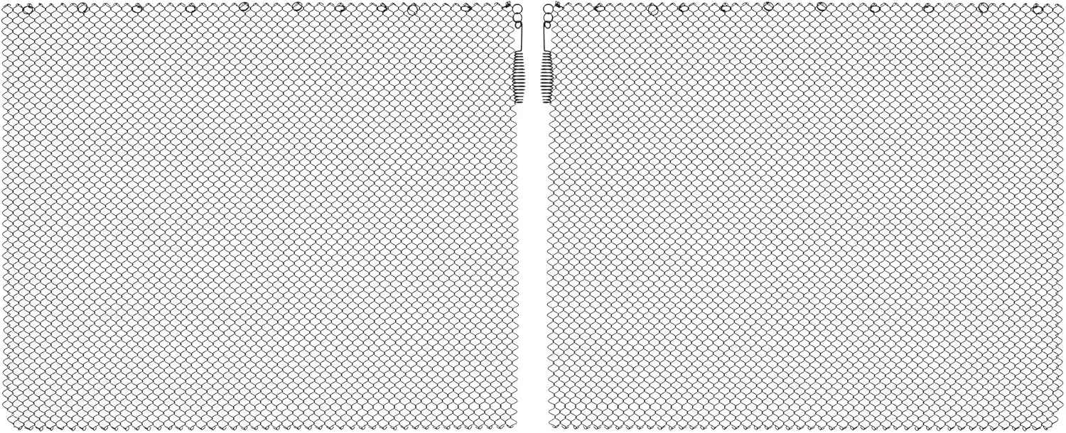 

, C-6820, 48 in. x 20 in. Fireplace Spark Screen, Rod Kit Not Included