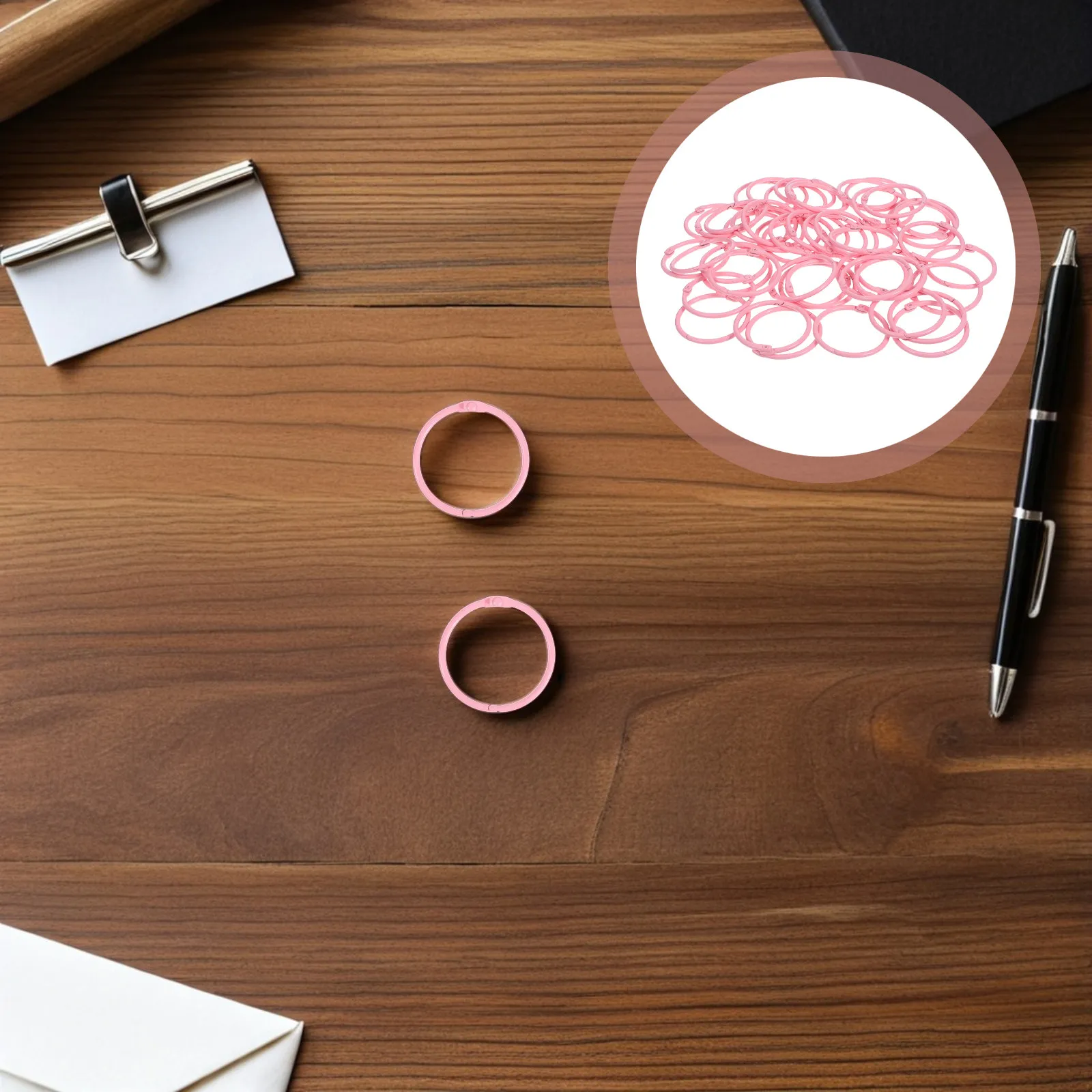50pcs-sturdy-metal-circular-binder-rings-40mm-for-flashcards-note-cards-index-cards-book-binding-keychain-rings-portable-compact