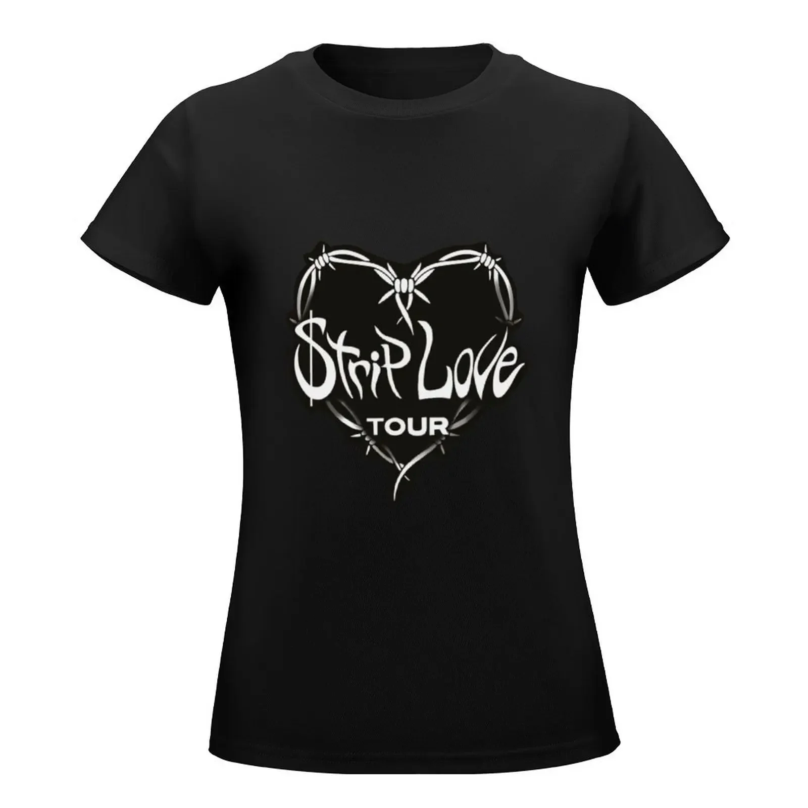 Karol G - Strip Love Tour T-Shirt anime clothes graphics T-shirts for Women