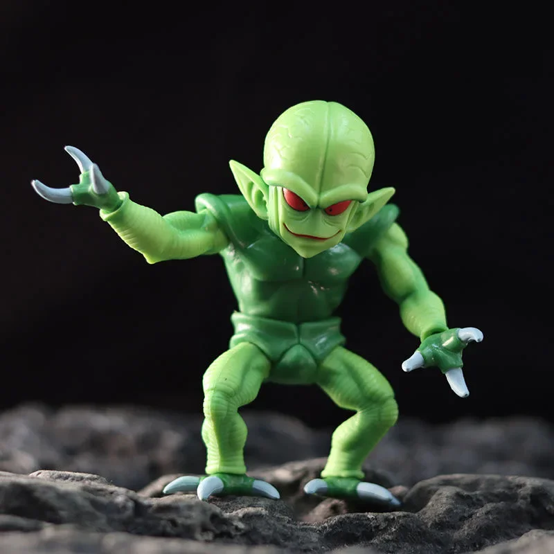 9CM Dragon Ball Z Figura E Premio Grower Saibaiman Action PVC Figure Collezione Modello Giocattoli per Regali per Bambini