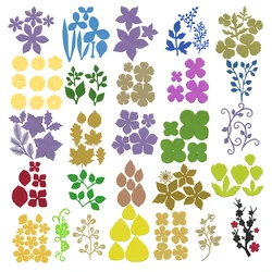 Metal Cutting Dies For Four Seasons DIY Clipbook Photo Album 3D Greeting Card Decorative Flowers Craft Articles 2022 New