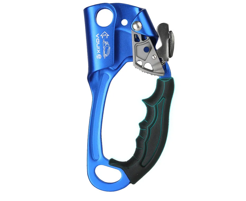 XINDA Outdoor Sports Klettern Ascend Rechts Links Hand Erfassen 8mm-13mm Seil Ascender Gerät Bergsteiger Riser Werkzeug Kits – Detail 2
