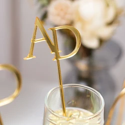 Customized Drink Stirrers Stir Stick Cocktail Swizzle Sticks Wedding Bar Decor Party 15CM