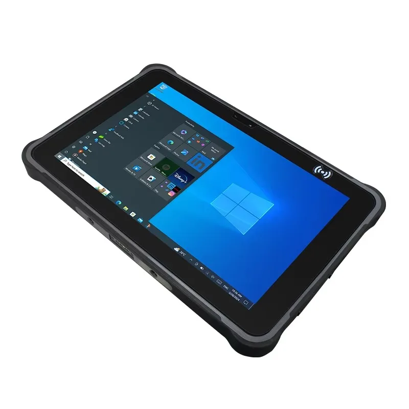 Factory 4G Lte 32G Ram 1 تيرا بايت SSD 10.1 بوصة كمبيوتر لوحي متين Win11 لوحة طرفية صناعية خارجية لوح صناعي متين