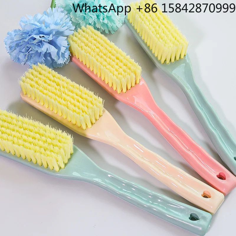 Multifunctional soft bristle brush thickened and lengthened