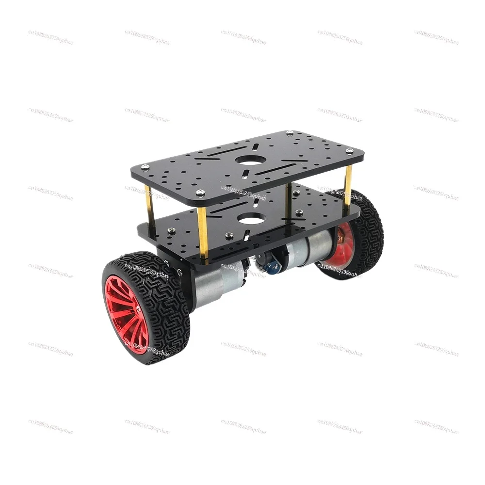 

two-wheel self-balancing trolley, two-wheel frame, intelligent trolley chassis PID robot, with encoder