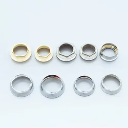 1PC 35/40mm Faucet Spool Gland Shower Fixing Cap Cover Bowl Decorative Cover Kitchen Basin Faucet Replacement Accessories
