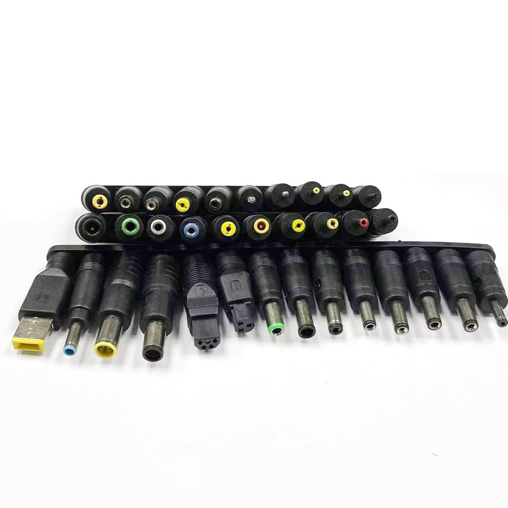 8/10/34pcs DC Power Adapter Tips 5525 Female To DC Male Multifunctional Power Charger Supply Adapter for Lenovo MSI BenQ Toshiba