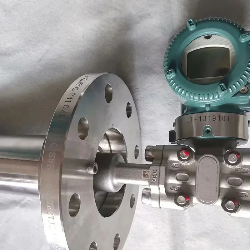 0.075% Accuracy Digital Sensor Liquid Level Transmitter Yokogawa EJA210E Flange Mounted Differential Pressure Transmitter