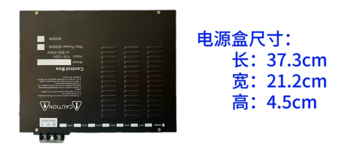 Far  Light Wave Room Controller High Power Sauna Sweat Room Thermostat 100V-240V Wide Voltage Health Cabin Control Panel