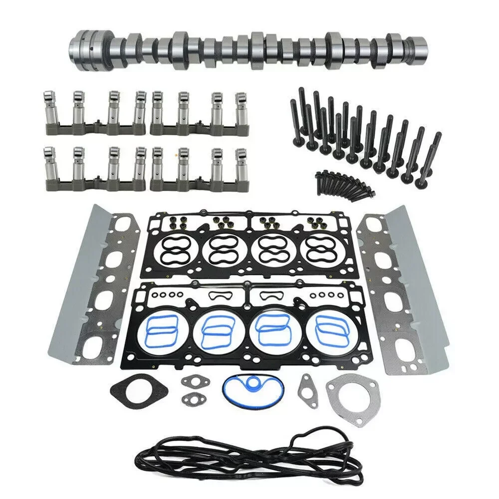 MDS Cylinder Head Gasket Set Bolts Set Cam Camshaft Lifters Kit For Chrysler Dodge Jeep Ram 5.7L HEMI OHV MLS EZB EZD EZH 09-24