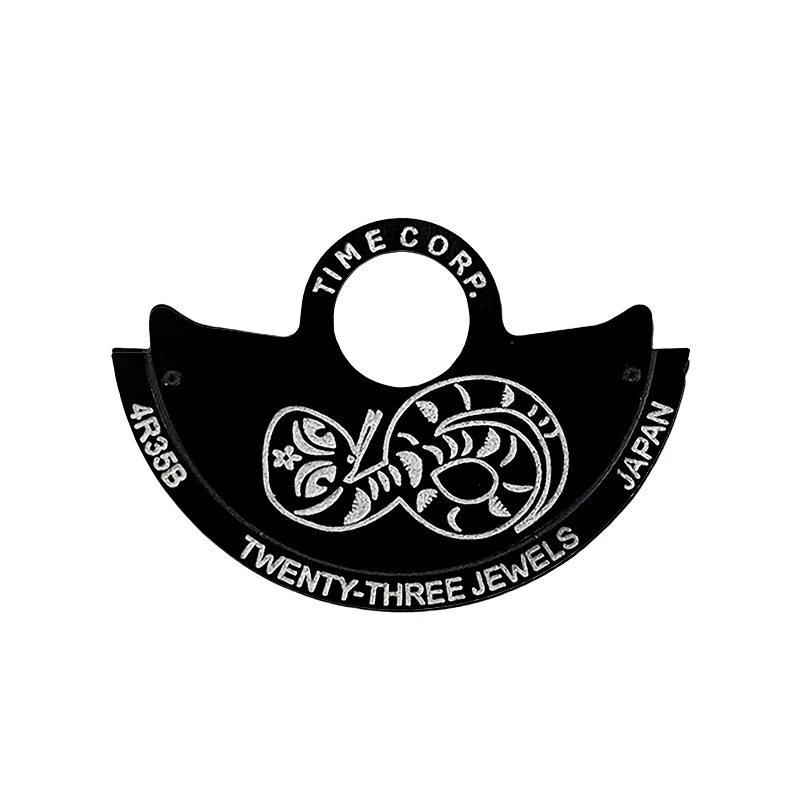 NH35 NH36 Black Automatic Hammer Rotor Patch Fit for 4R35 4R36 NH35 NH36 SKX007 SKX009 SRPD Movement Watch Repair Rotor Guard