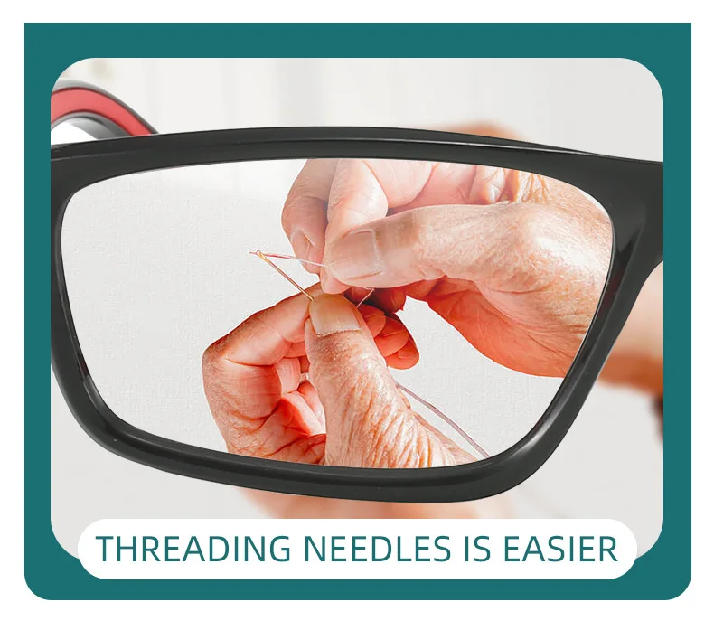 Männer Frauen Anti-müdigkeit Augenschutz Lesebrille Anti Blau Licht Großen Rahmen Platz Designer Lupen Presbyopie Brille – Detail 20