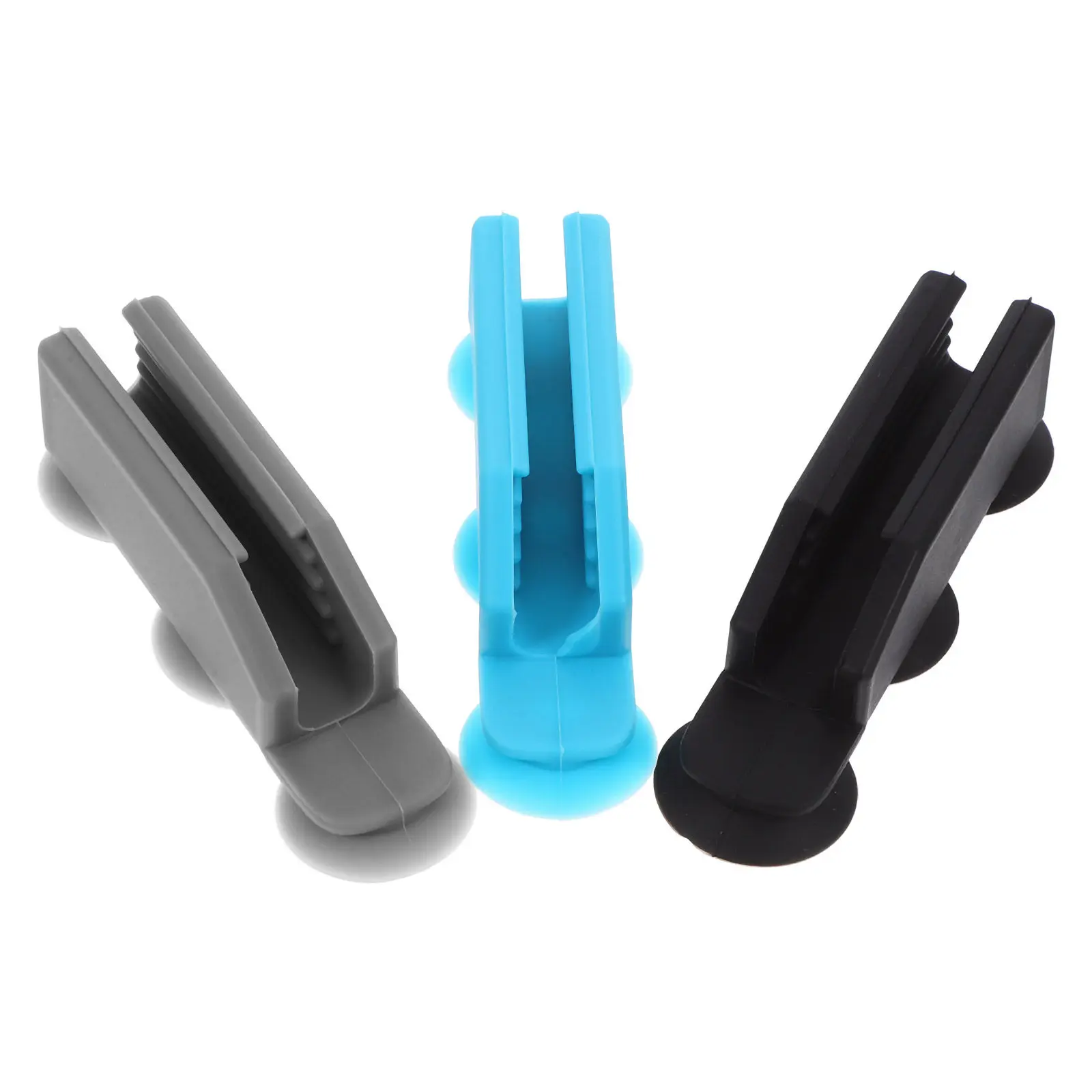 3Pcs Pen Holder Silicone Pencil Holder Suction Cup Clip for Student Desk Classroom Pencil Organizer Teacher Accessories