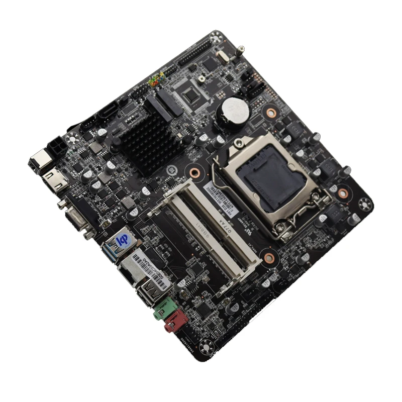 Zillion-Mini ITX Motherboard, H81, LGA 1150, Dual Channel, DDR3L, Suporte Core i3, i5, i7, Pentium Celeron, CPU para PC Gaming, 4ª Geração, Novo