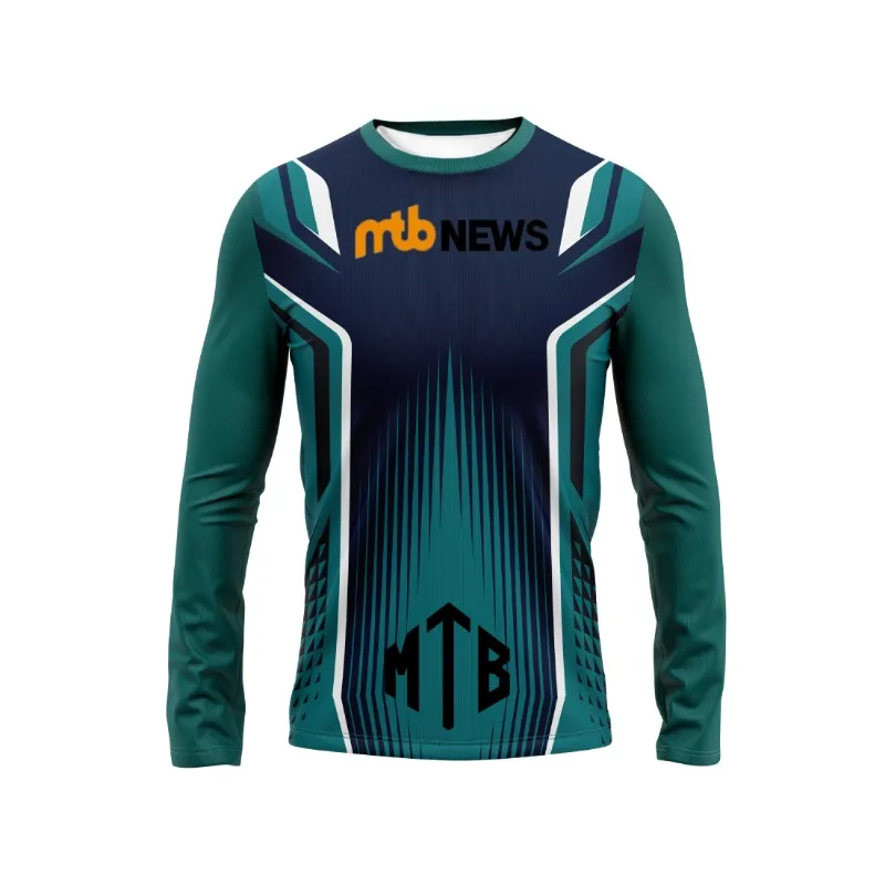 

2026 Fashion Sports Cycling Long Sleeve, Racing Racing Printed Long Sleeve Sportswear, Off Road Sunscreen Cycling Clothing