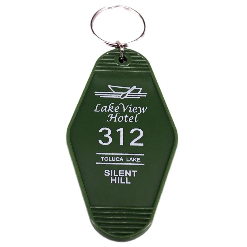 Silent Hill 2 Lake View Hotel 312 Keyring Horror Game Inspired Vintage Key Tag