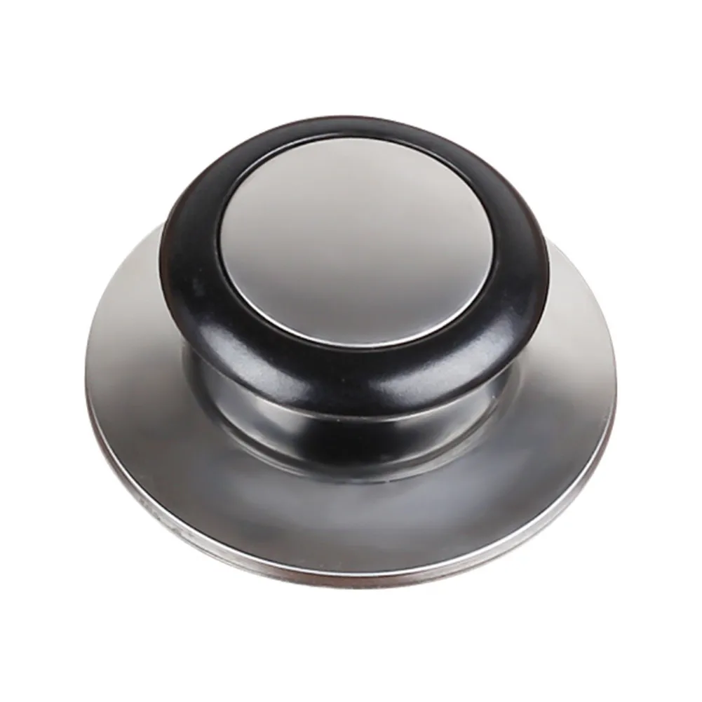 High Quality Kitchen Tools Lid Knobs Cap Knob Handle Replacement Stainless Steel Temperature Resistant W/ Screws
