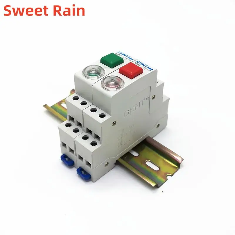 

1 шт. CHINT кнопочный переключатель серии NP9 с сигнальной лампой 2NO 1NC крепление на DIN-рейку AC DC230V 24V